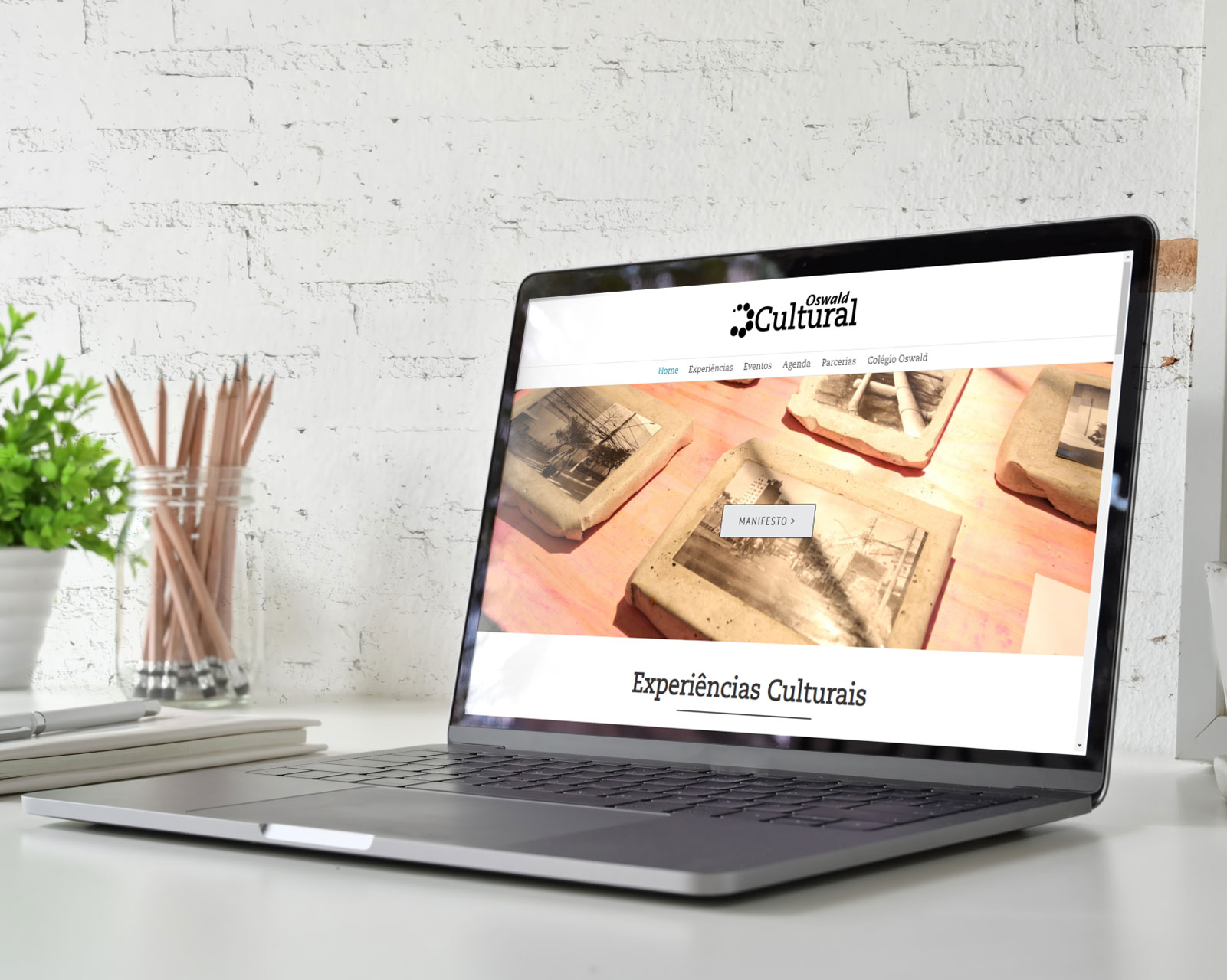 Website Cultural do Oswald