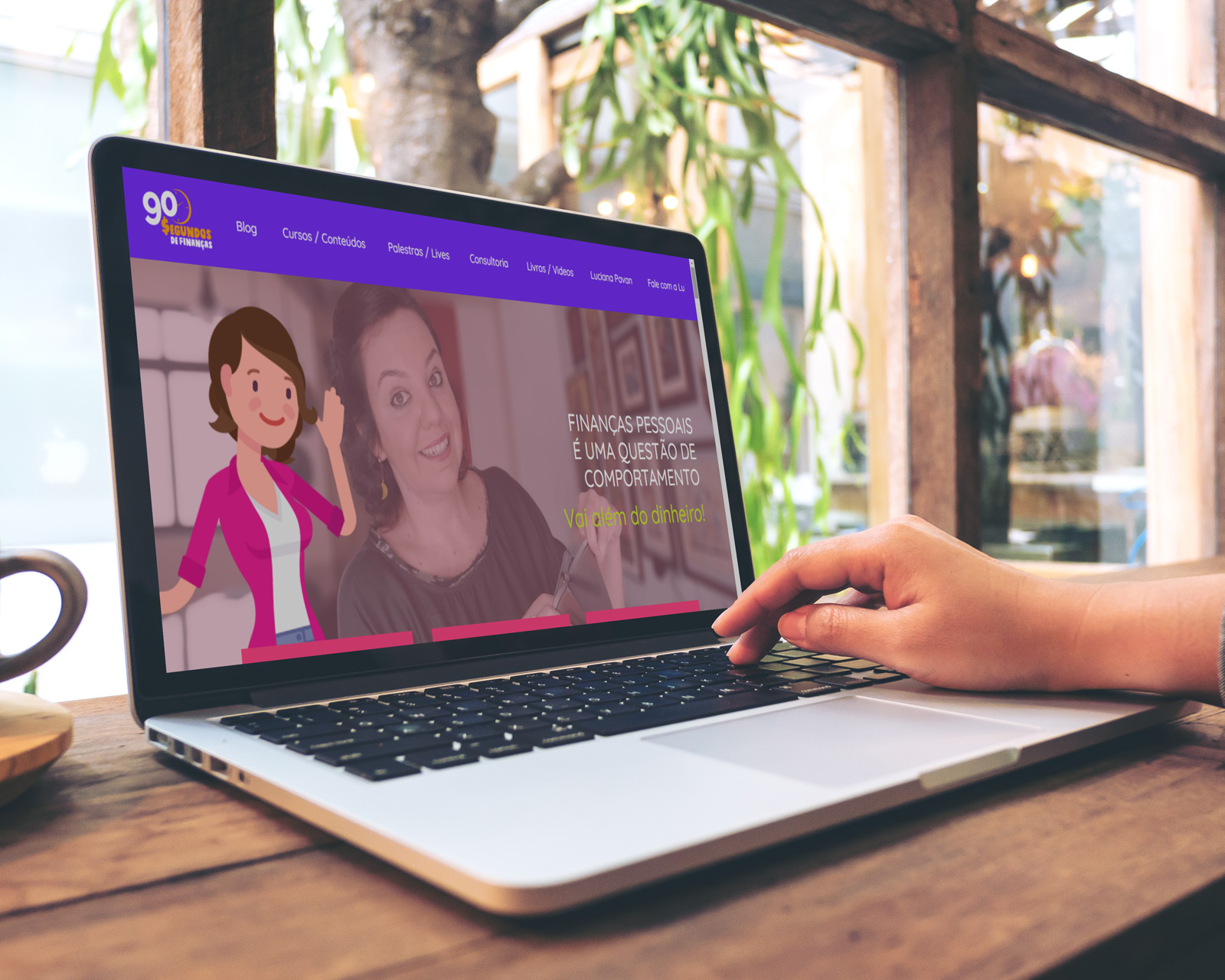 Website 90 Segundos de Finanças